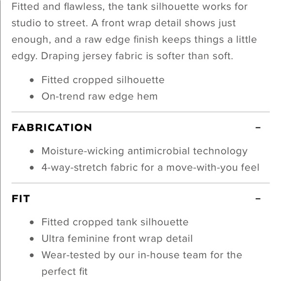 Alo Cover Tank XS - Picture 16 of 16